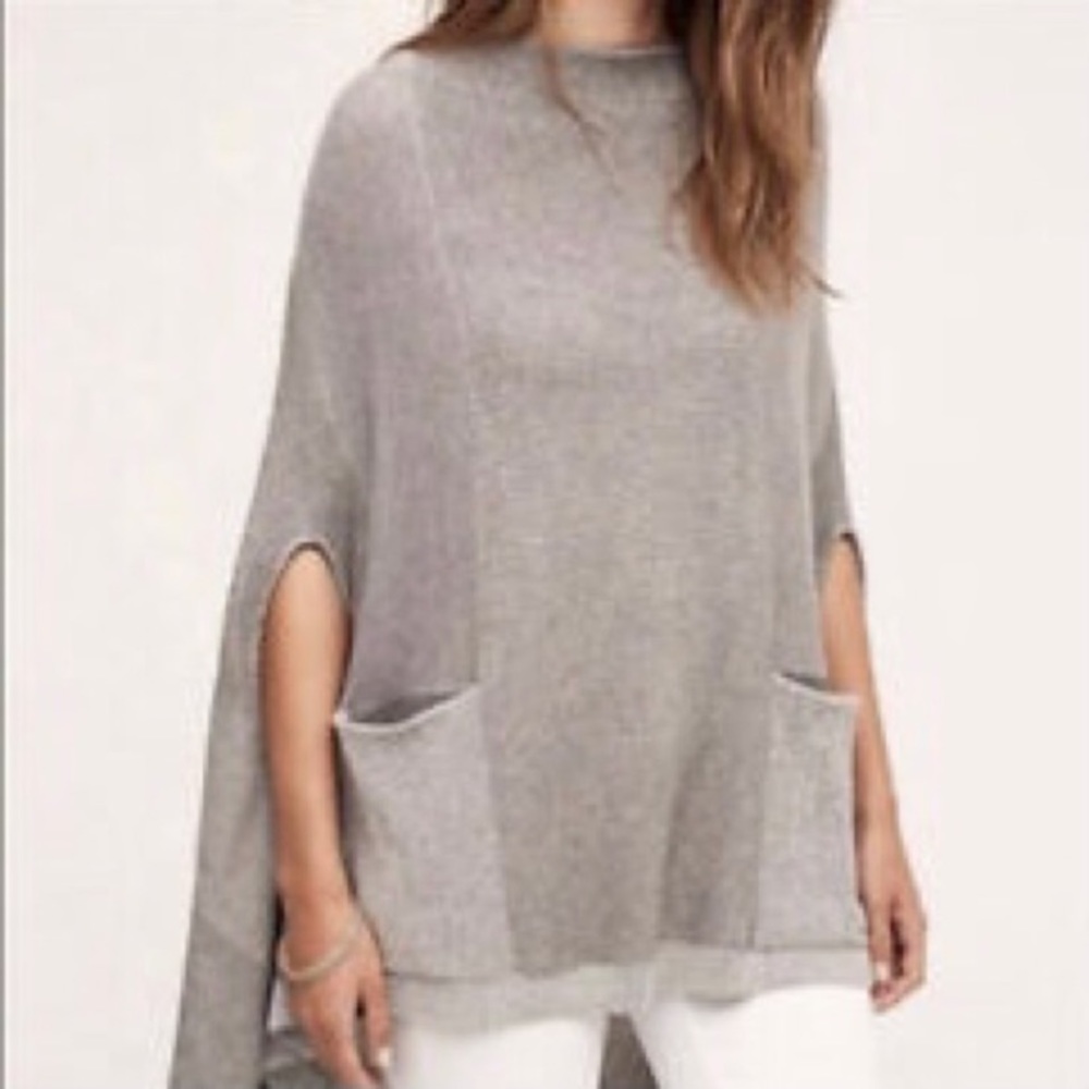 Anthroplogie Moth Poncho Sweater